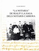 WebiNots – Presentació del llibre “La Notaria de Rialp i la saga dels notaris Carrera”