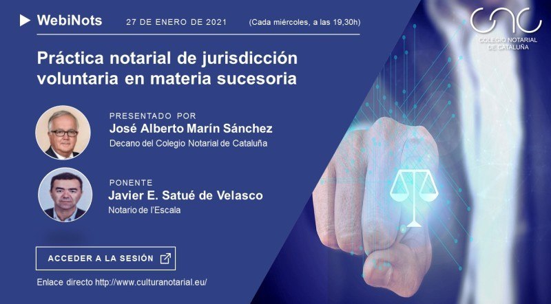 Pràctica notarial de jurisdicció voluntària en matèria successòria