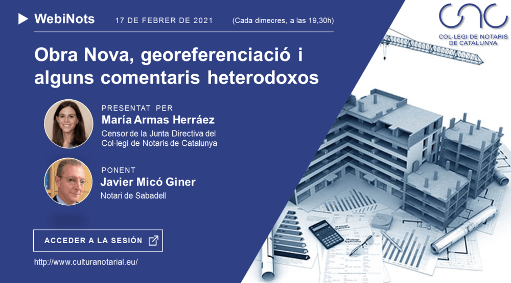 Obra Nova, georeferenciació i alguns comentaris heterodoxos