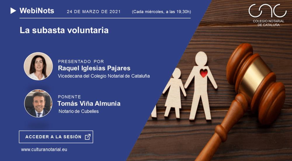 La subasta voluntaria