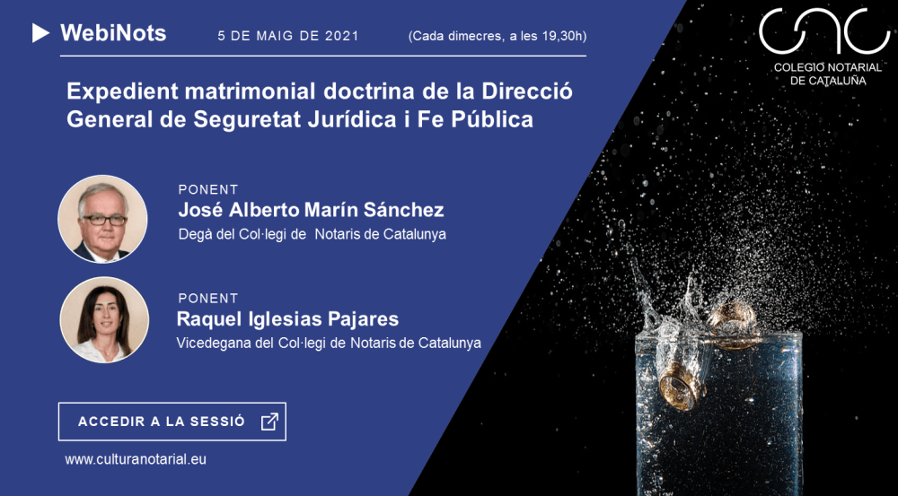 Expedient matrimonial doctrina de la Direcció General de Seguretat Jurídica i Fe Pública