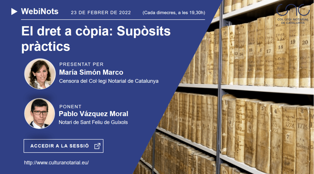 El dret a còpia: Supòsits pràctics