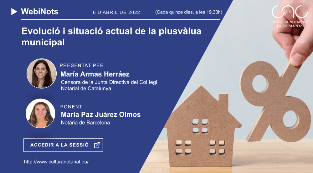 Evolució i situació actual de la plusvàlua municipal