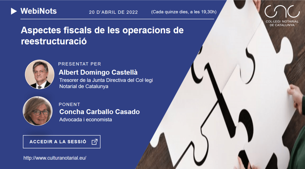 Aspectes fiscals de les operacions de reestructuració