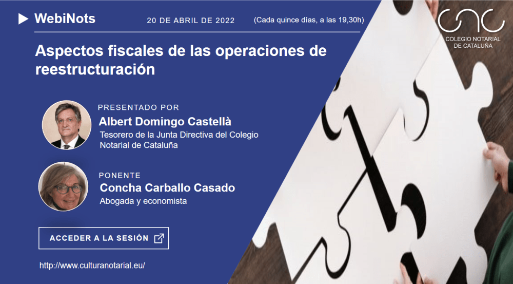 Aspectos fiscales de las operaciones de reestructuración