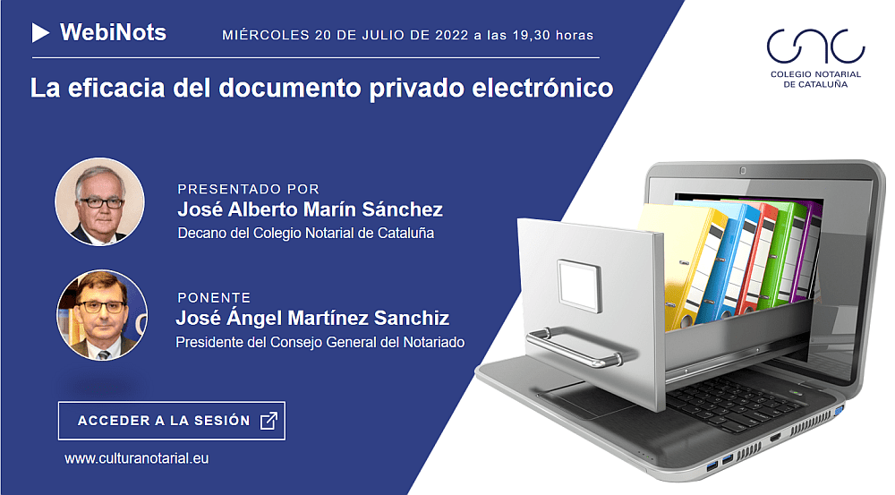 La eficacia del documento privado electrónico