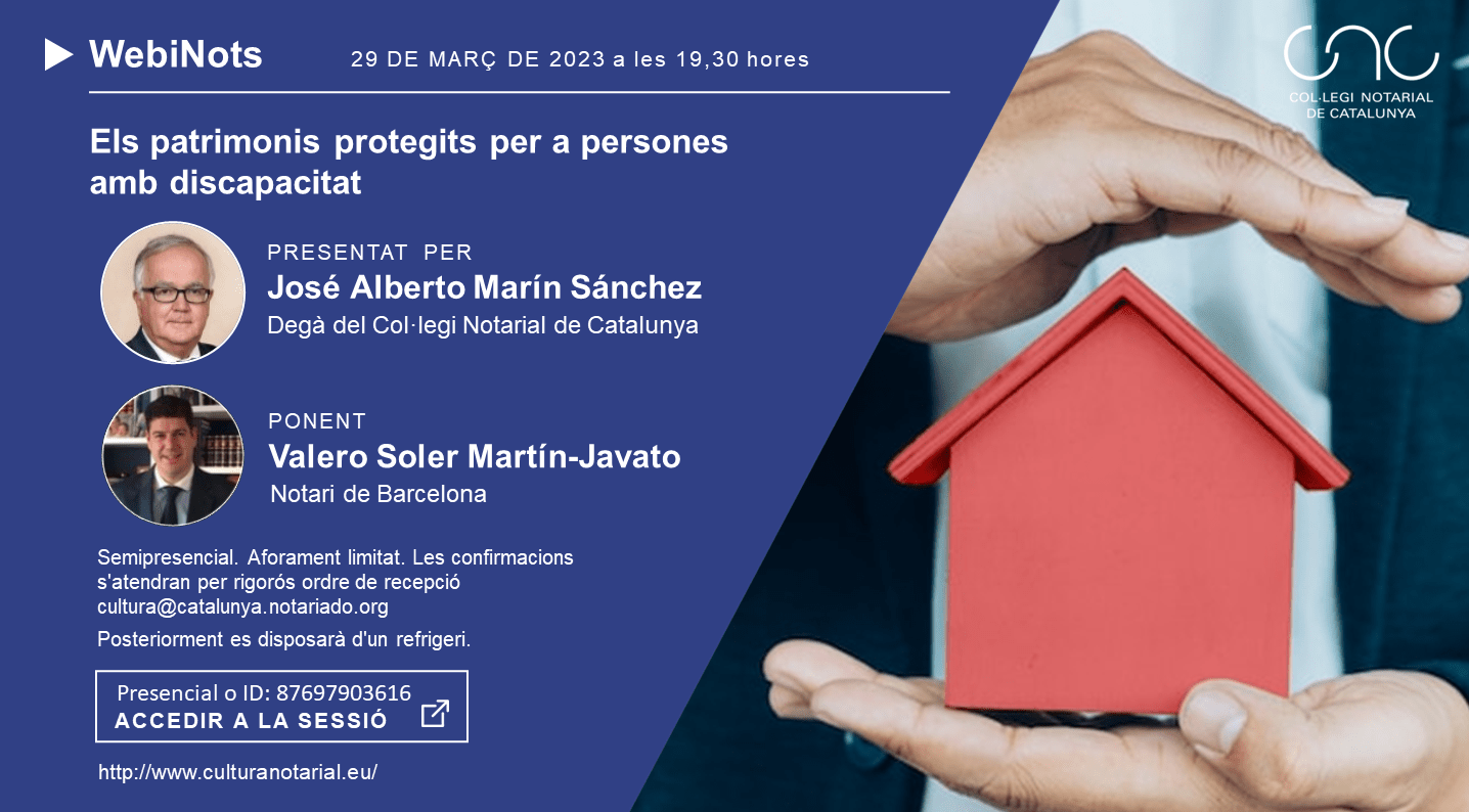 Els patrimonis protegits per a persones amb discapacitat