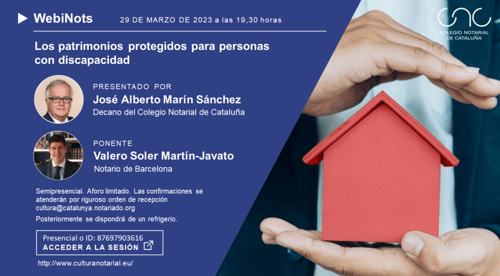 Los patrimonios protegidos para personas con discapacidad