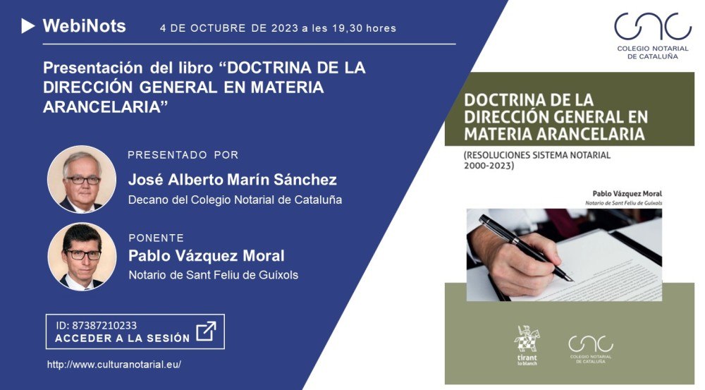 Presentación del libro “DOCTRINA DE LA DIRECCIÓN GENERAL EN MATERIA ARANCELARIA”