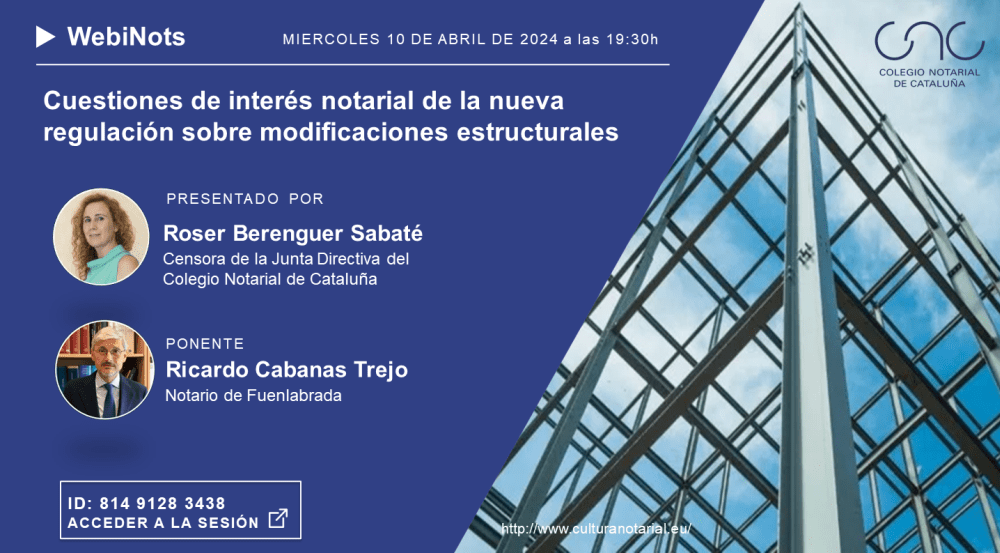 Cuestiones de interés notarial de la nueva regulación sobre modificaciones estructurales