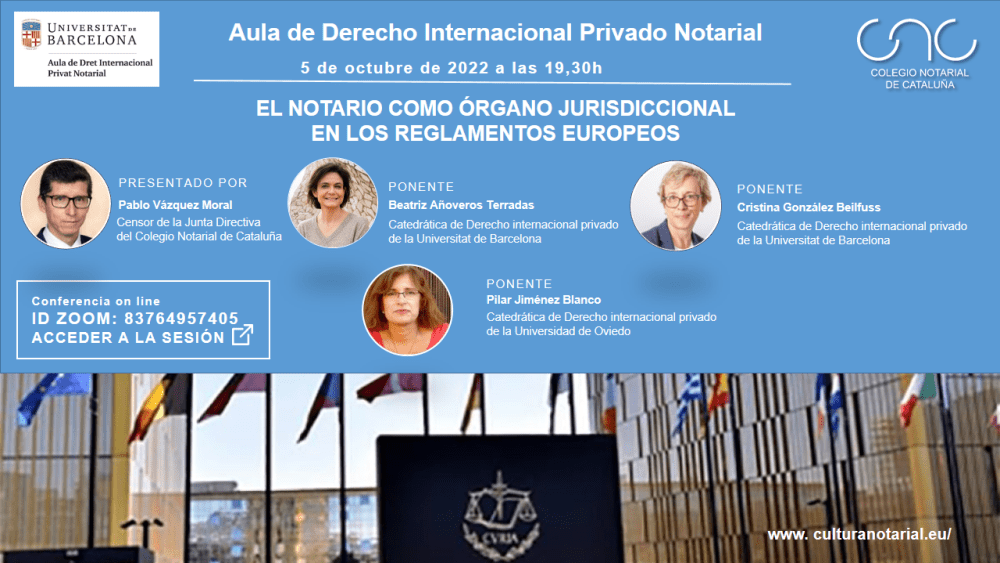 Aula de Derecho Internacional Privado Notarial