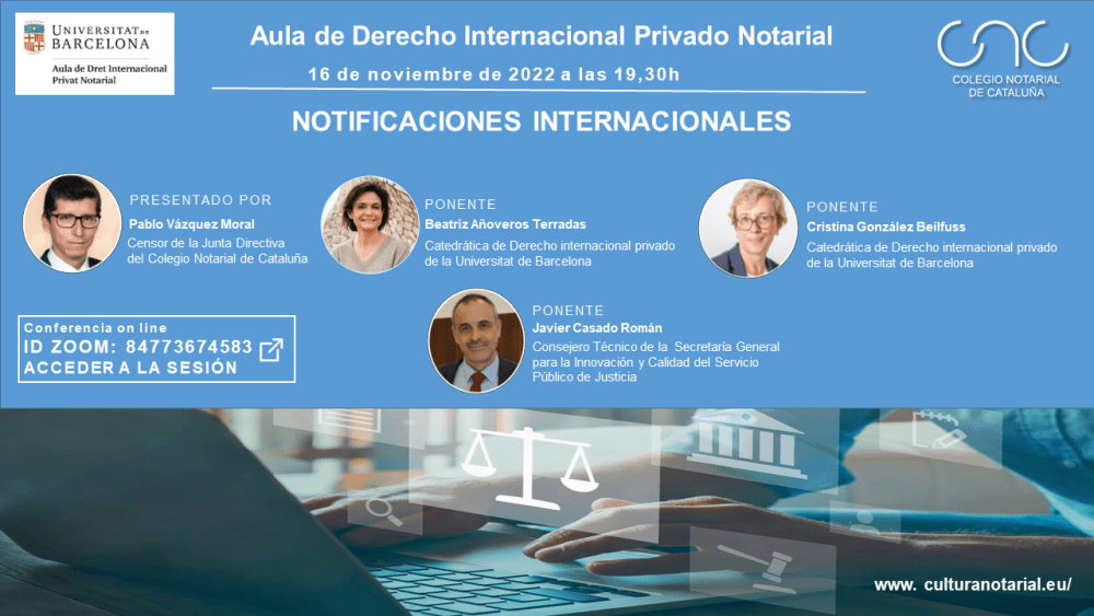 Aula de Derecho Internacional Privado Notarial