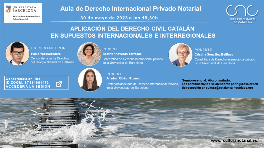 Aula de Derecho Internacional Privado Notarial