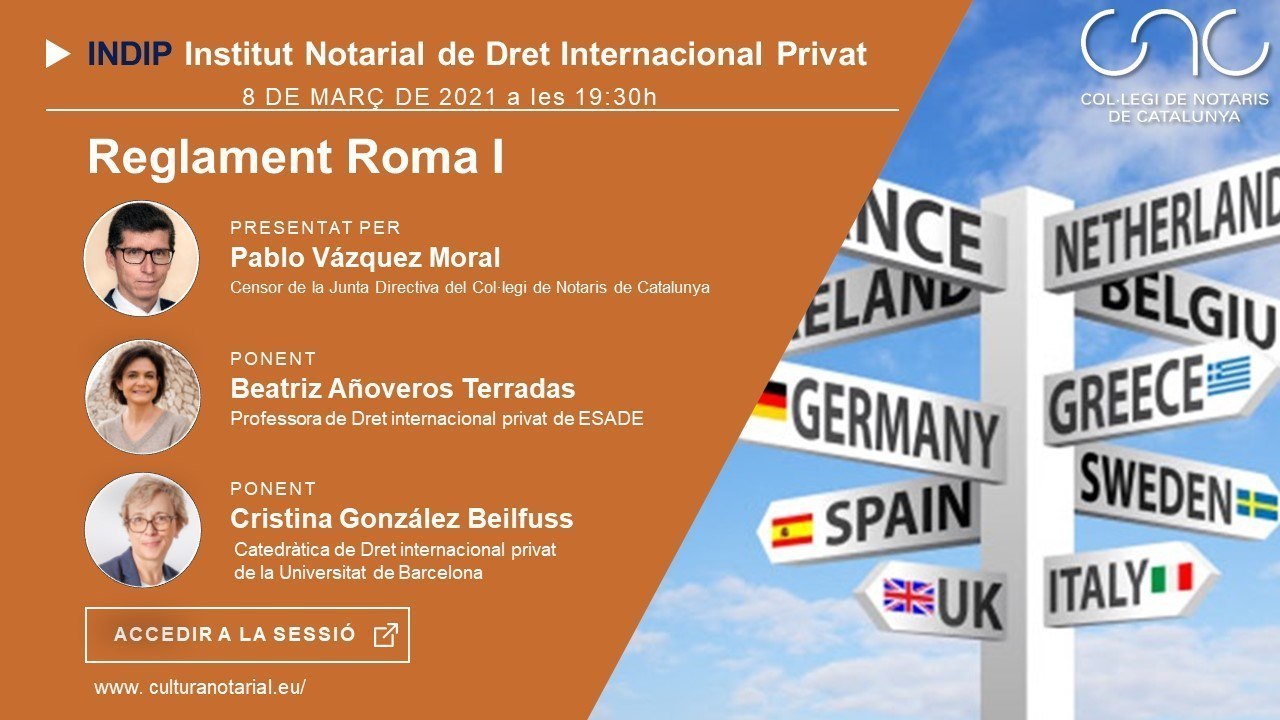 INDIP – Reglament Roma I