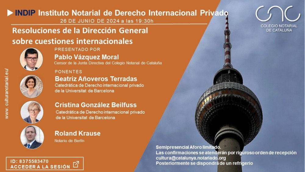 INDIP – Resoluciones de la Dirección General sobre cuestiones internacionales