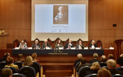 El Colegio Notarial de Cataluña celebra el centenario del nacimiento de Josep Maria Puig Salellas