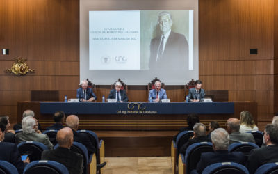 El notariat ret homenatge a Robert Follia i Camps