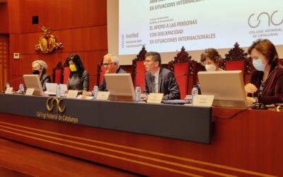 El notariat analitza a Barcelona el suport a les persones amb discapacitat en situacions internacionals