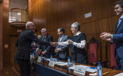 El abogado Pablo Salvador Coderch recibe el Premio Puig Salellas 2017