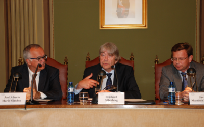 Conferencia del embajador alemán Reinhard Silberberg sobre la política europea de la gran coalición