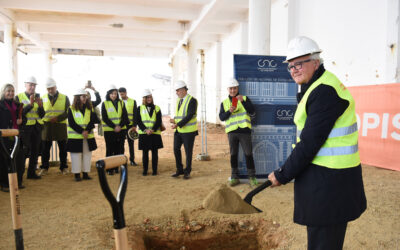 El Colegio Notarial de Cataluña inicia la construcción del nuevo edificio del Archivo General de Protocolos de Barcelona