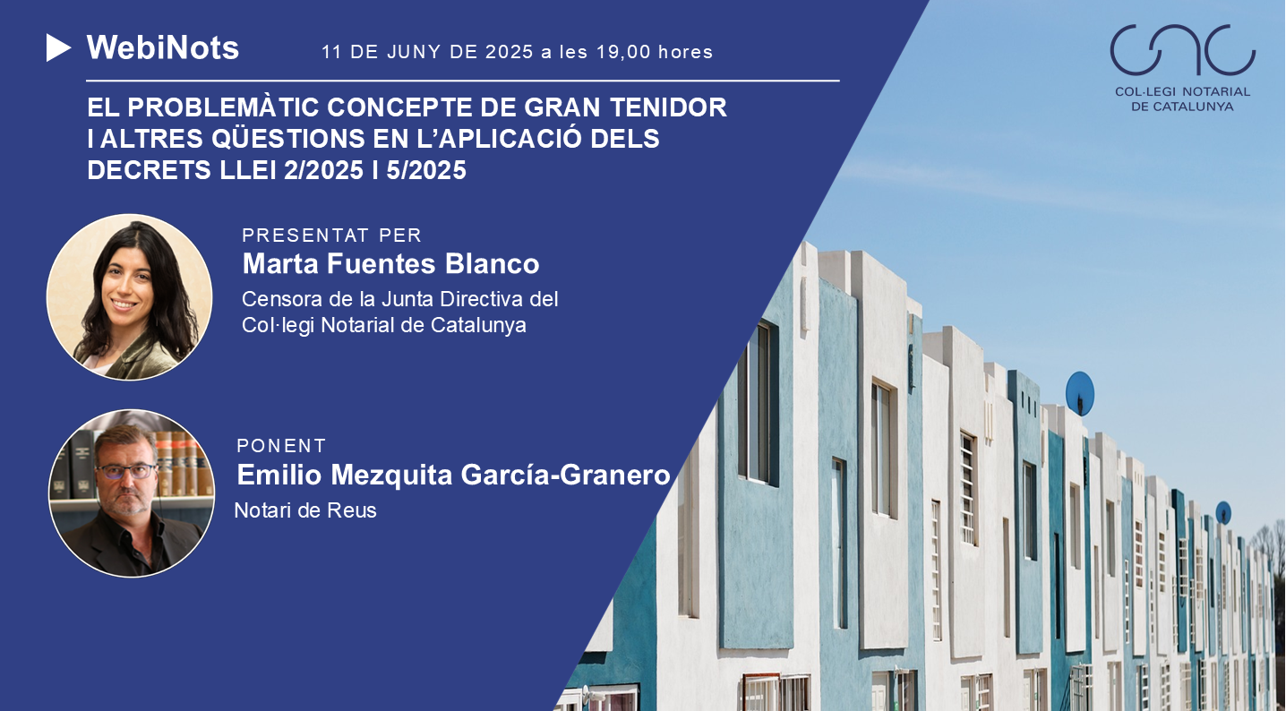 El problemàtic concepte de gran tenidor i altres qüestions en l’aplicació dels decrets llei 2/2025 i 5/2025