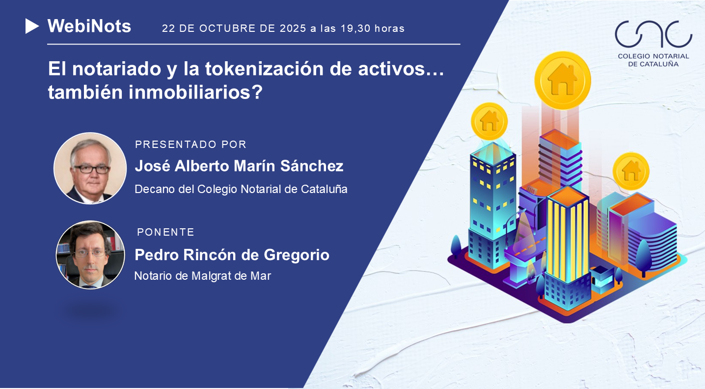 El notariado y la tokenización de activos… también inmobiliarios?